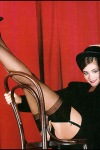 Anna Friel wearing black nylon stockings Anna Friel wearing black nylon stockings