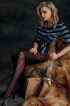 Chloe Grace Moretz wearing Fendi tights