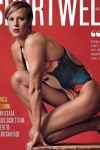 Federica Pellegrini on the cover of Sport Week magazine
