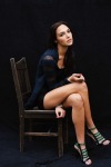 Gal Gadot with crossed legs