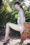 Guinevere van Seenus posing her legs on high heels Guinevere van Seenus posing her legs on high heels