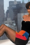 Young Halle Berry in pantyhose