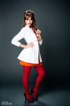 Jessica Alba in red tights