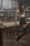 Kate Beckinsale wearing hold up stockings