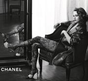 Kristen Stewart with Chanel tights