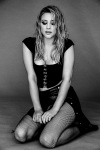 Lili Reinhart wearing black fishnet tights Lili Reinhart wearing black fishnet tights