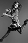 Lindsey Stirling and her violin Lindsey Stirling and her violin