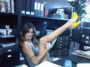 Melissa Satta's legs