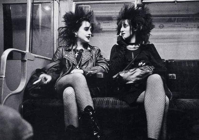 Punks in stockings