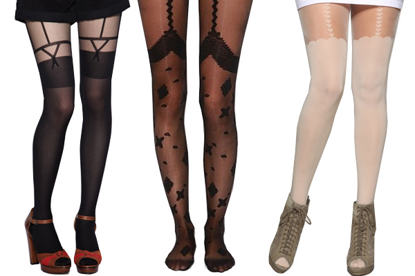 Suspender tights